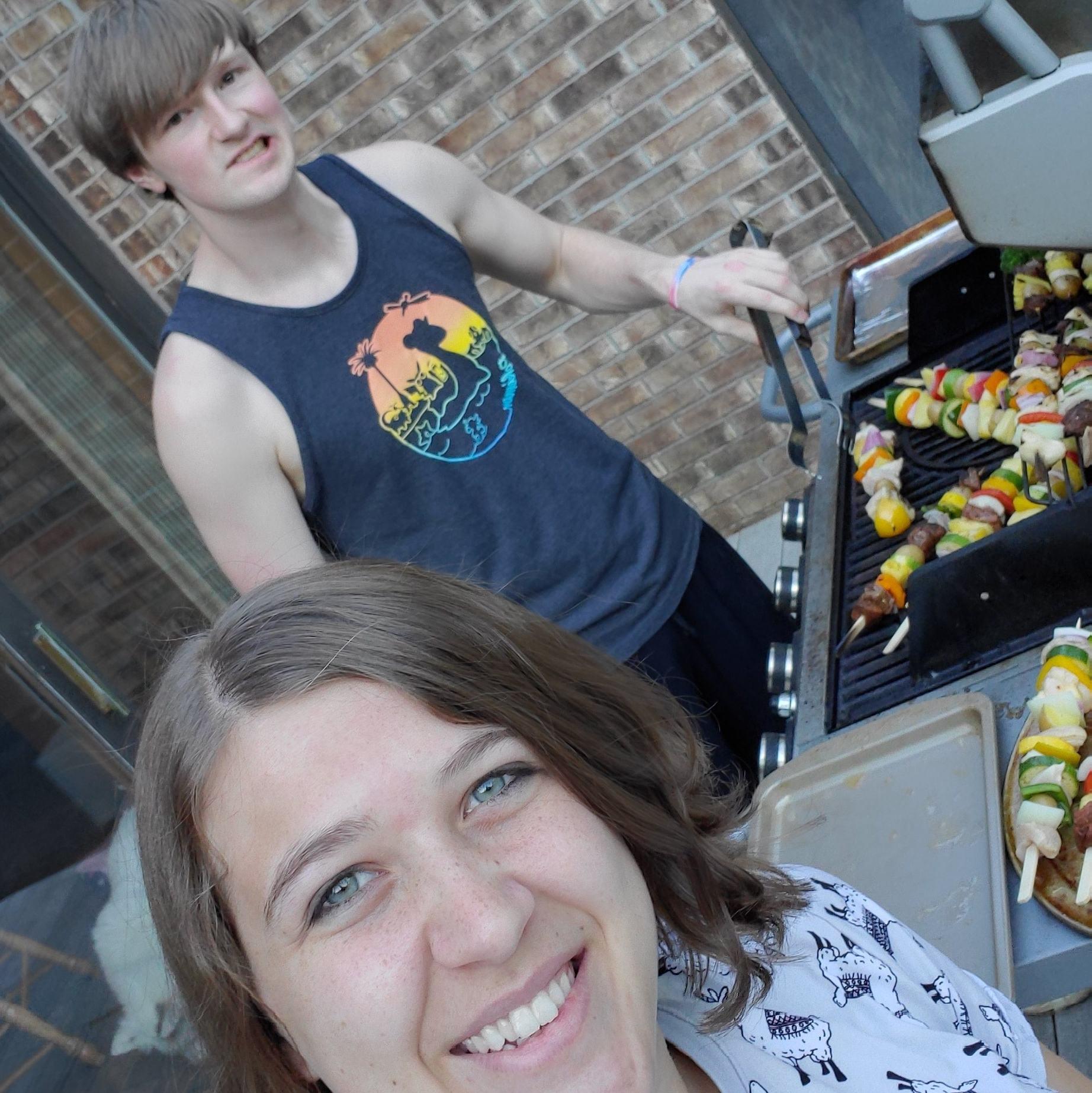 Grilling K-Bobs