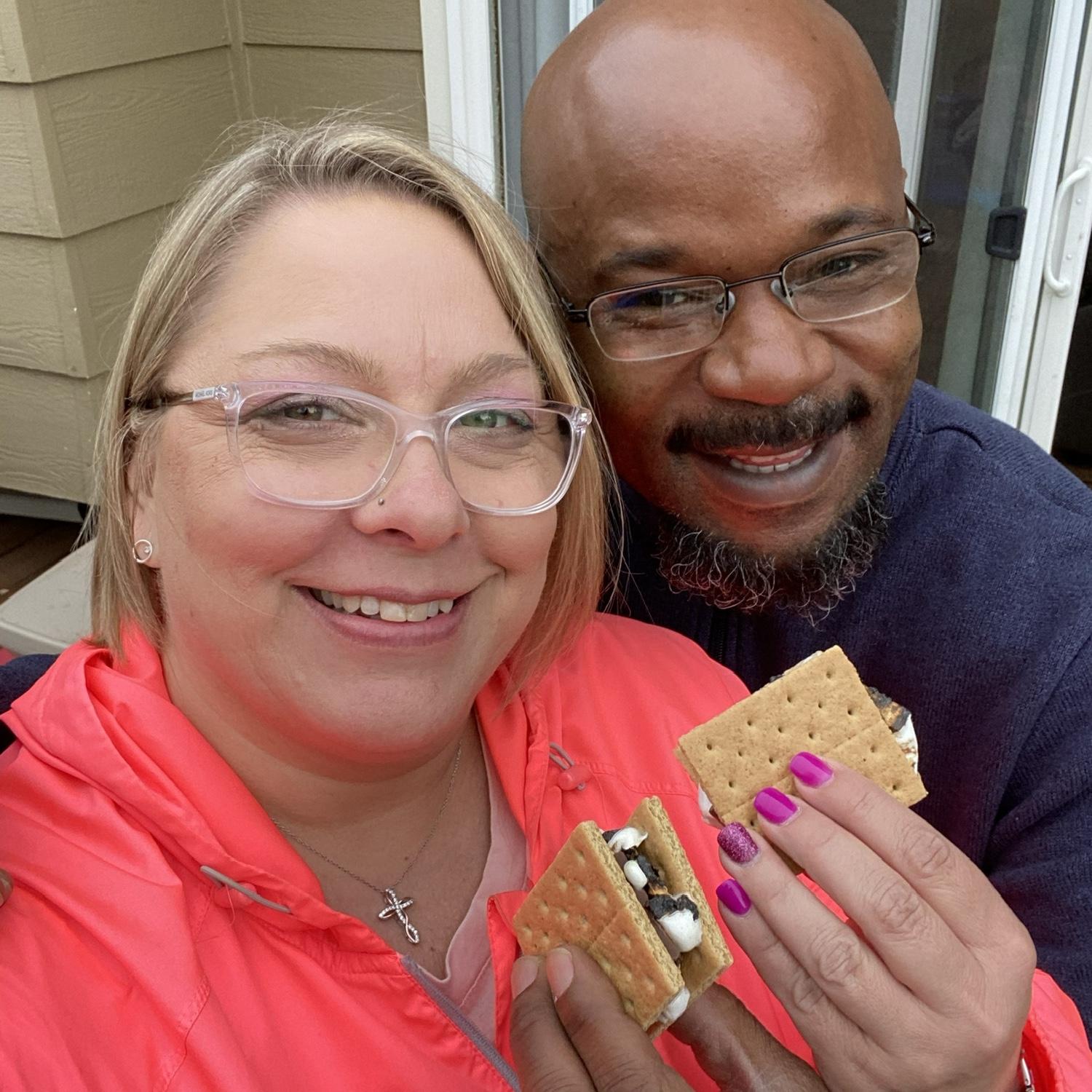 S’mores at The Brazell’s in Colorado