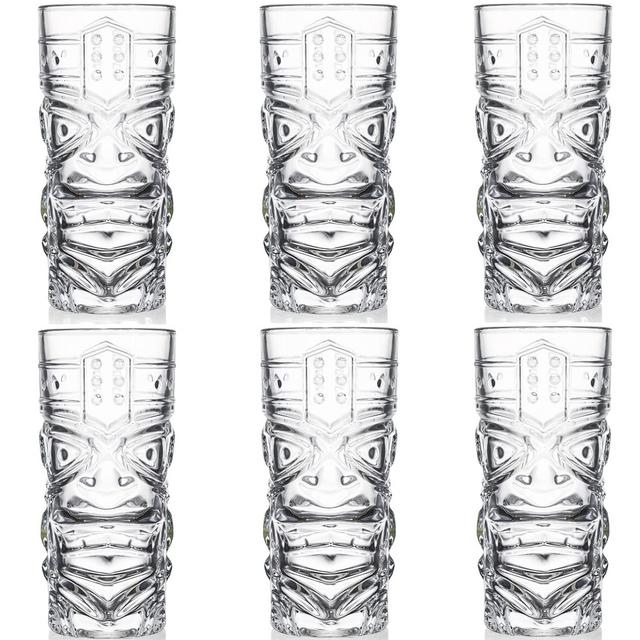 Cedilis 14oz Tiki Glasses - 6 Pack