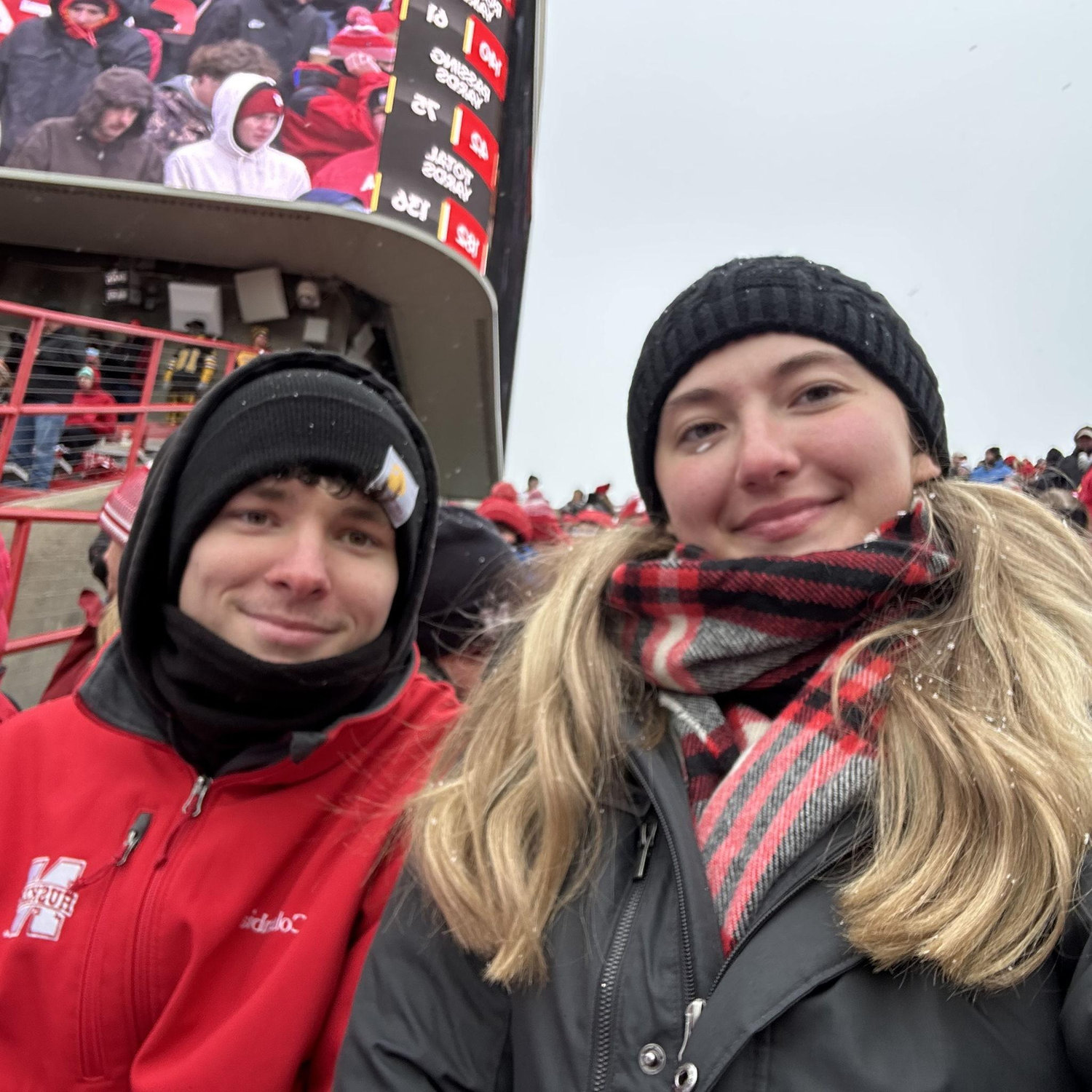 Snowy NE football game!