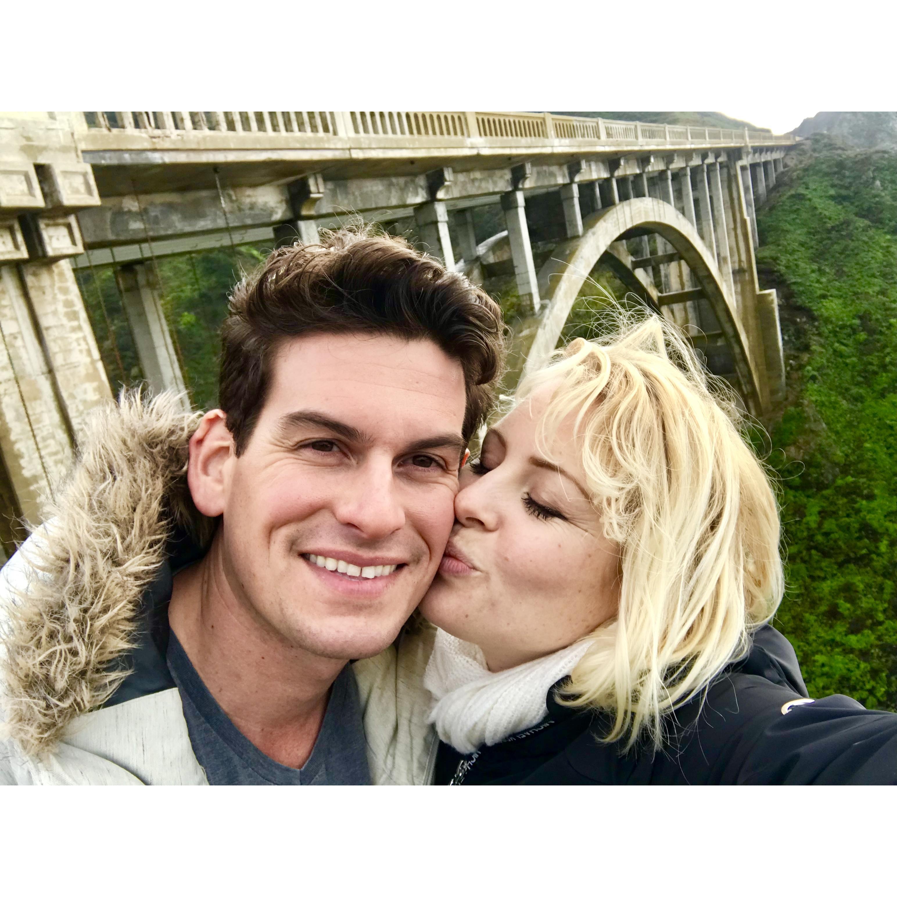 Big Kisses at Big Sur
