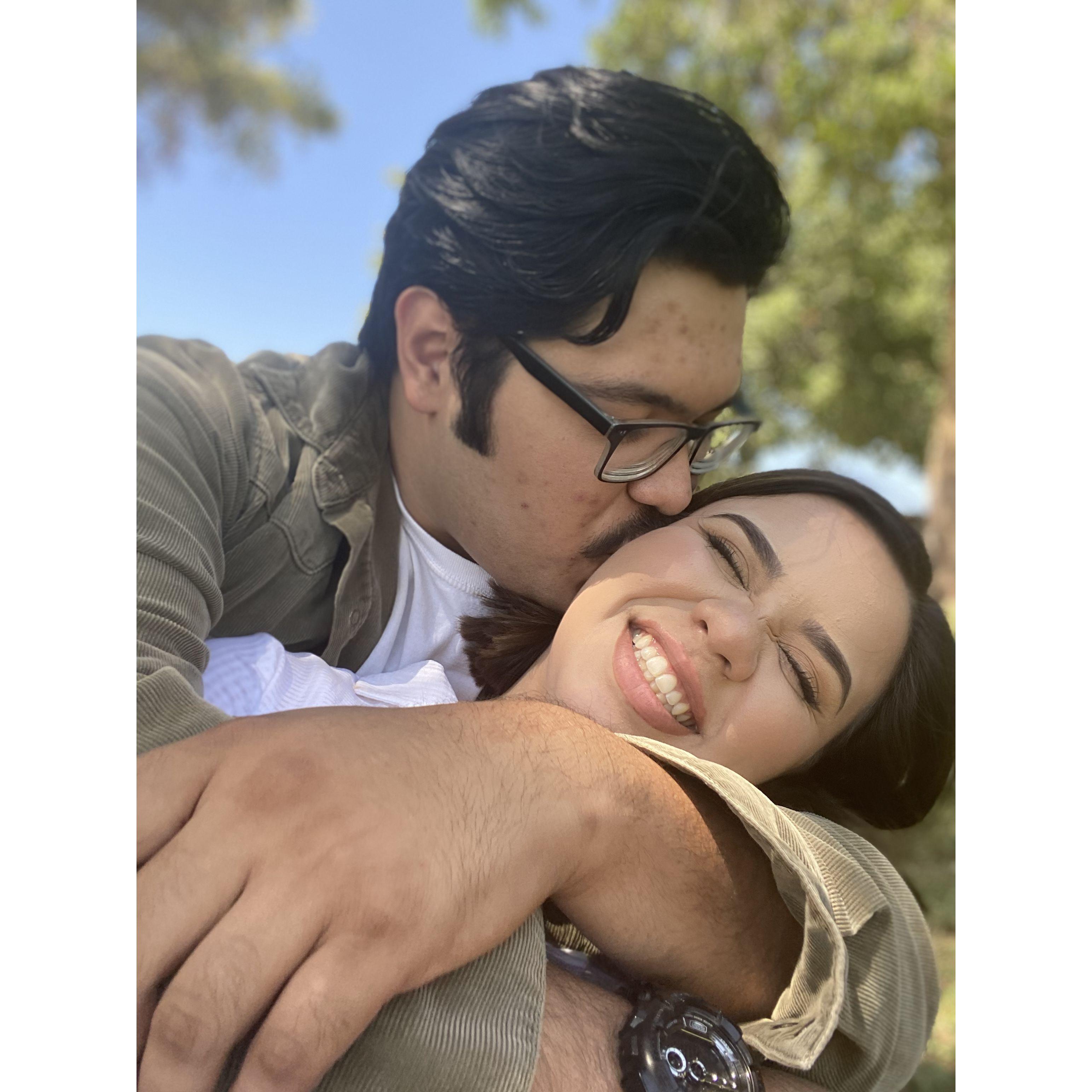 Bonelli Park, we had a picnic