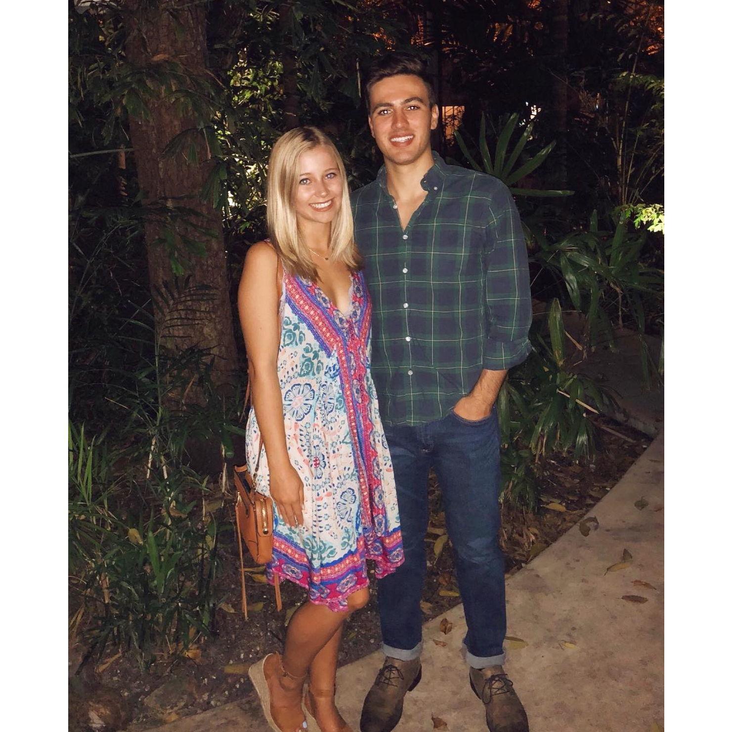Emily meeting the fam in Miami June 2018