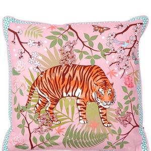 Karen Mabon Tiger Blossom Cushion