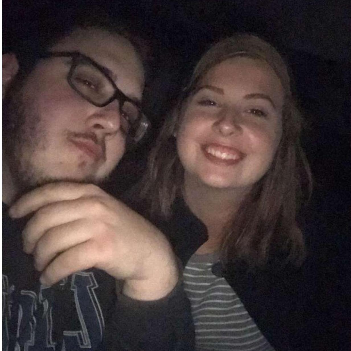 Our first photo together after our first date on April 24th, 2017