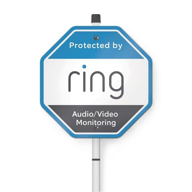 Ring Security Yard Sign