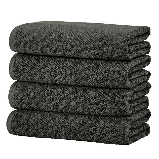 Cotton Quick Dry Textured Bath Towel - Great Bay Home