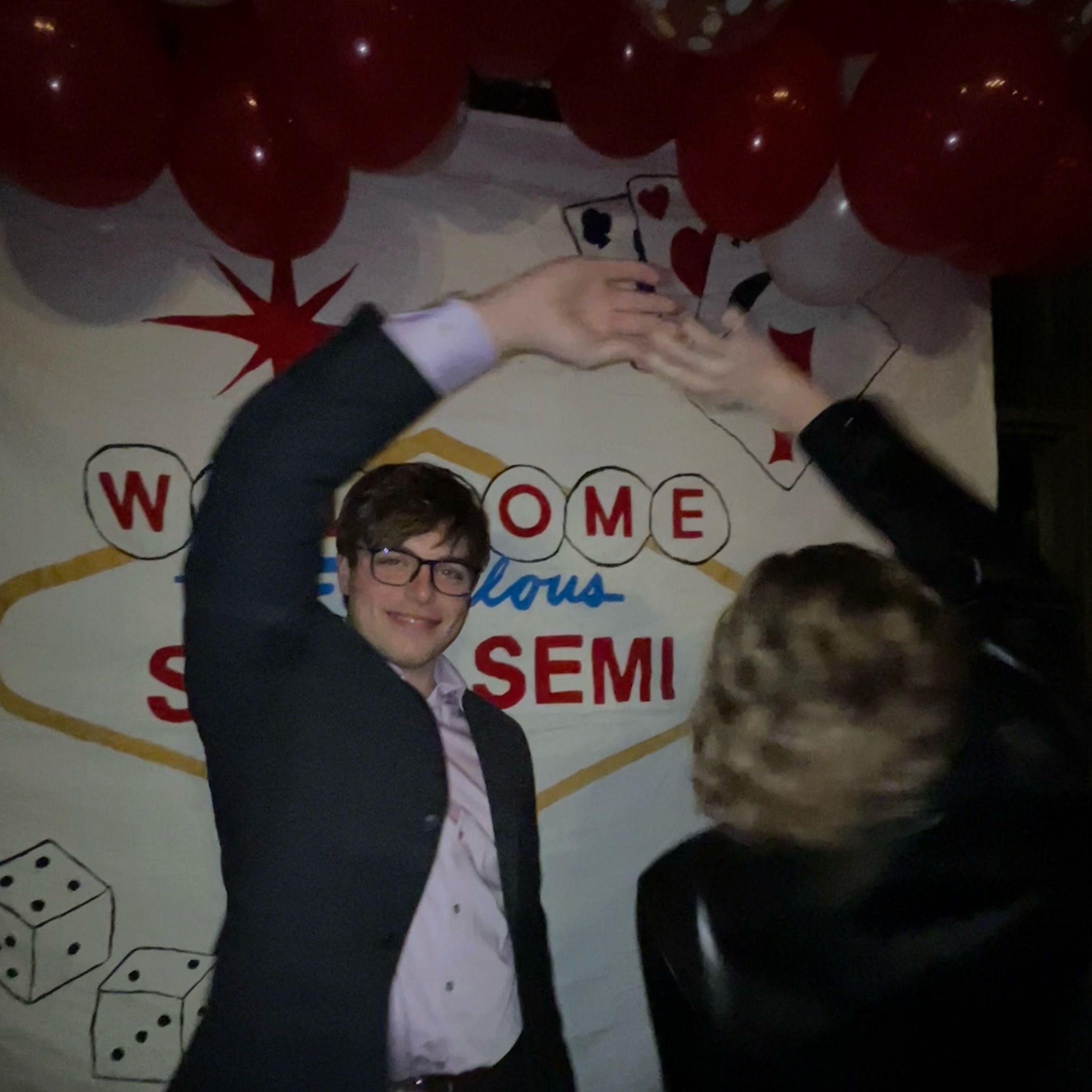 Ben's semi-formal for aggie SUITS.