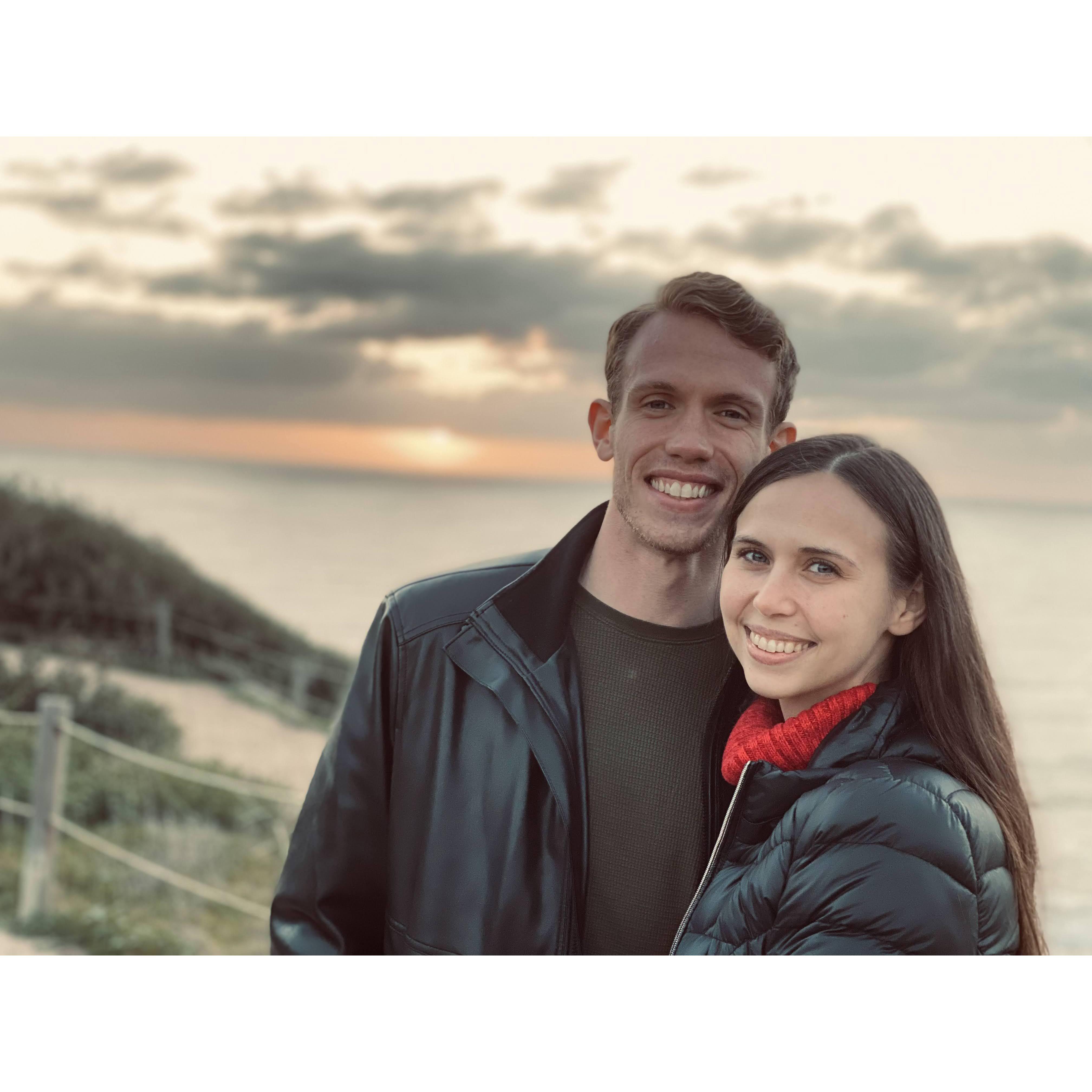 February 2022 - Jalen and Shanelle visit Jalen's alma mater in Malibu, and Shanelle's hometown in Redondo Beach.