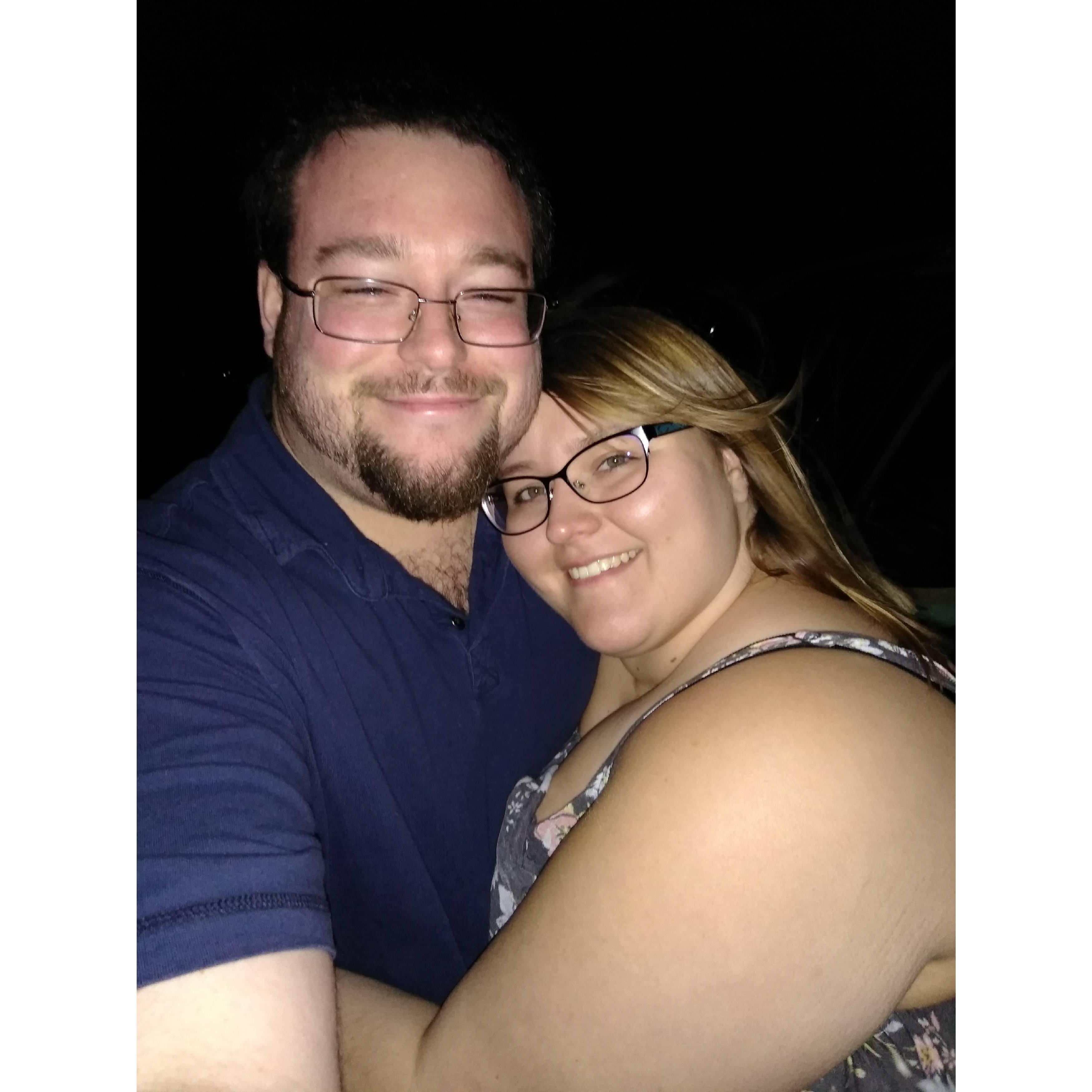 Our first date