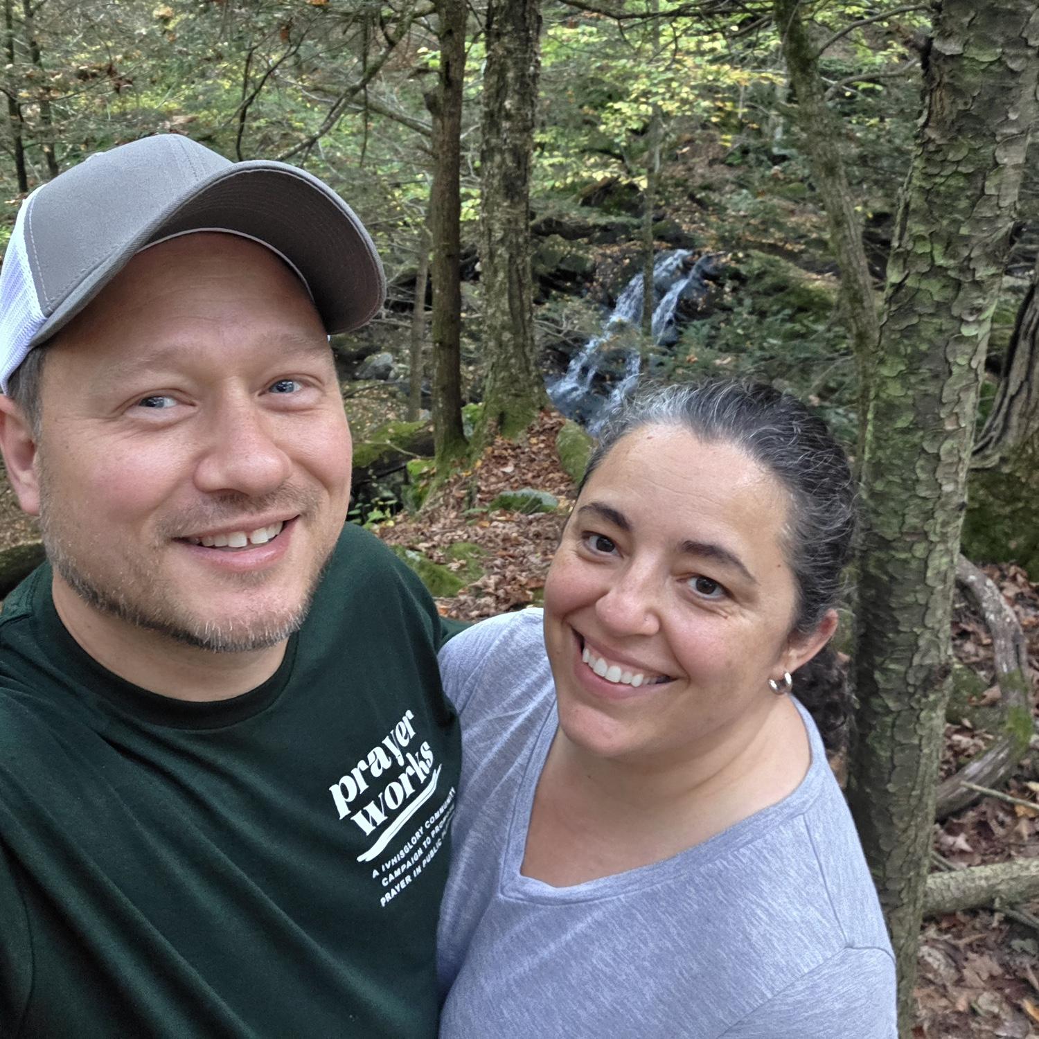 We love hiking to waterfalls!