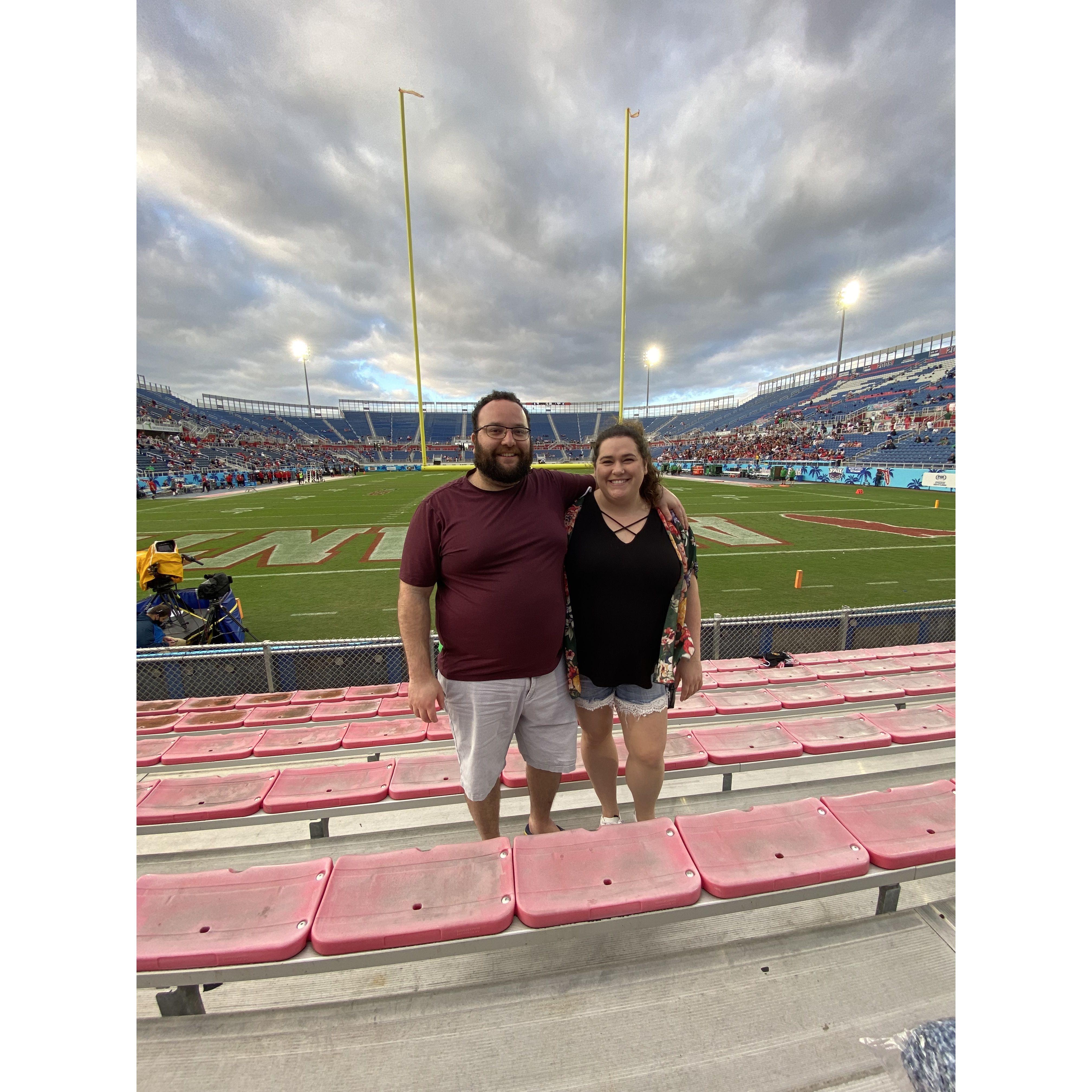 Our first trip to Florida together