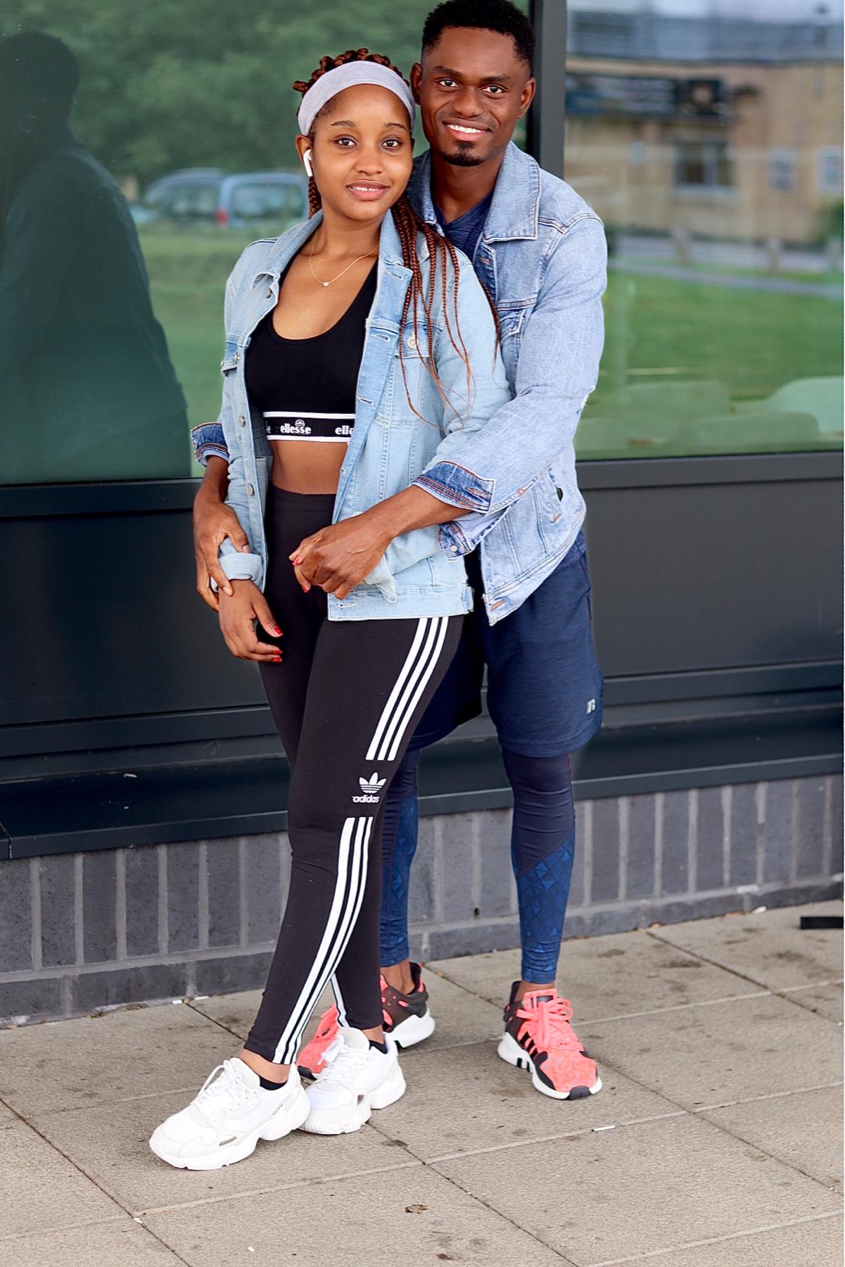 First time workout together.