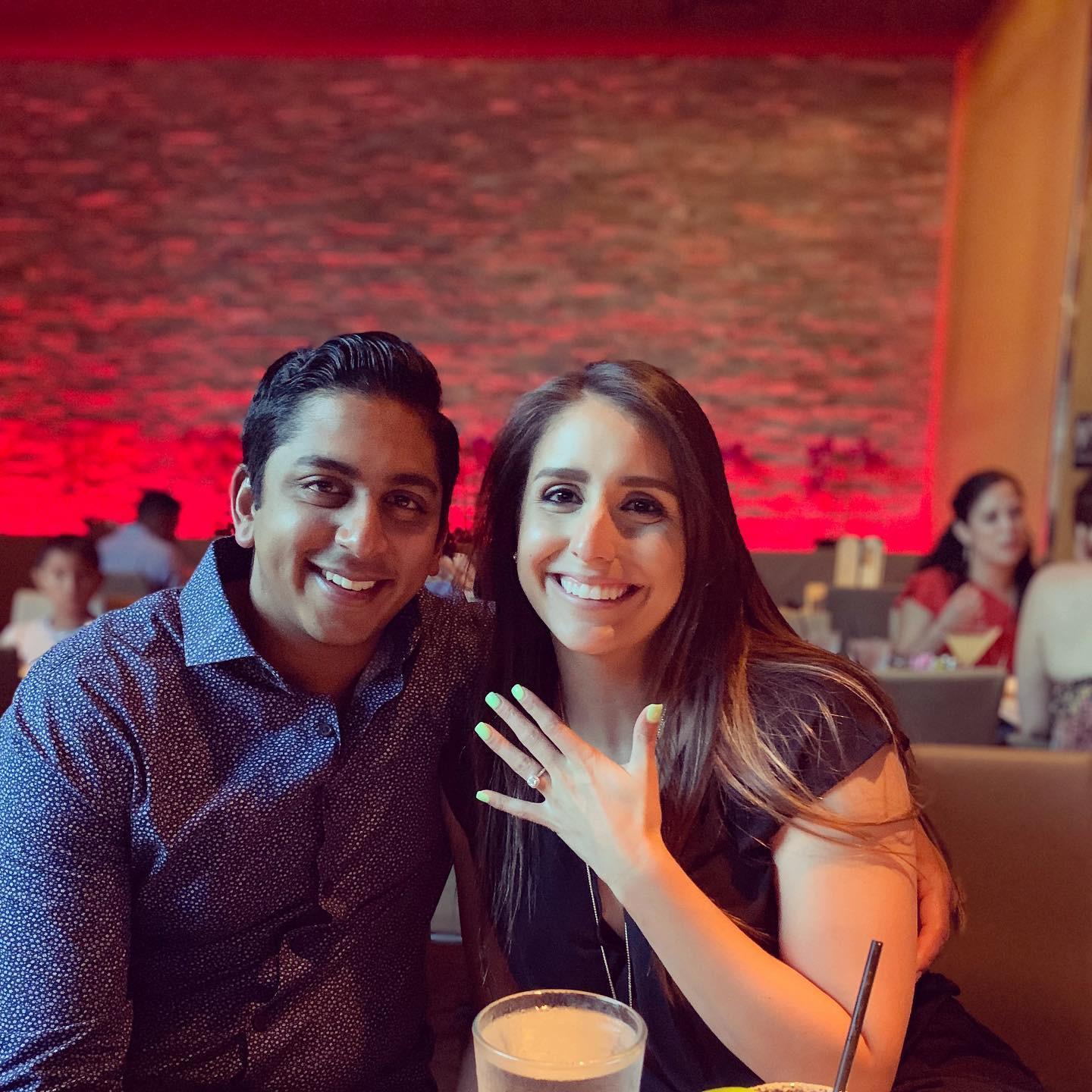 Right after our engagement!