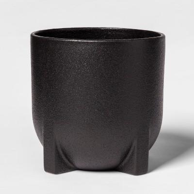 Footed Ceramic Planter Black - Project 62™