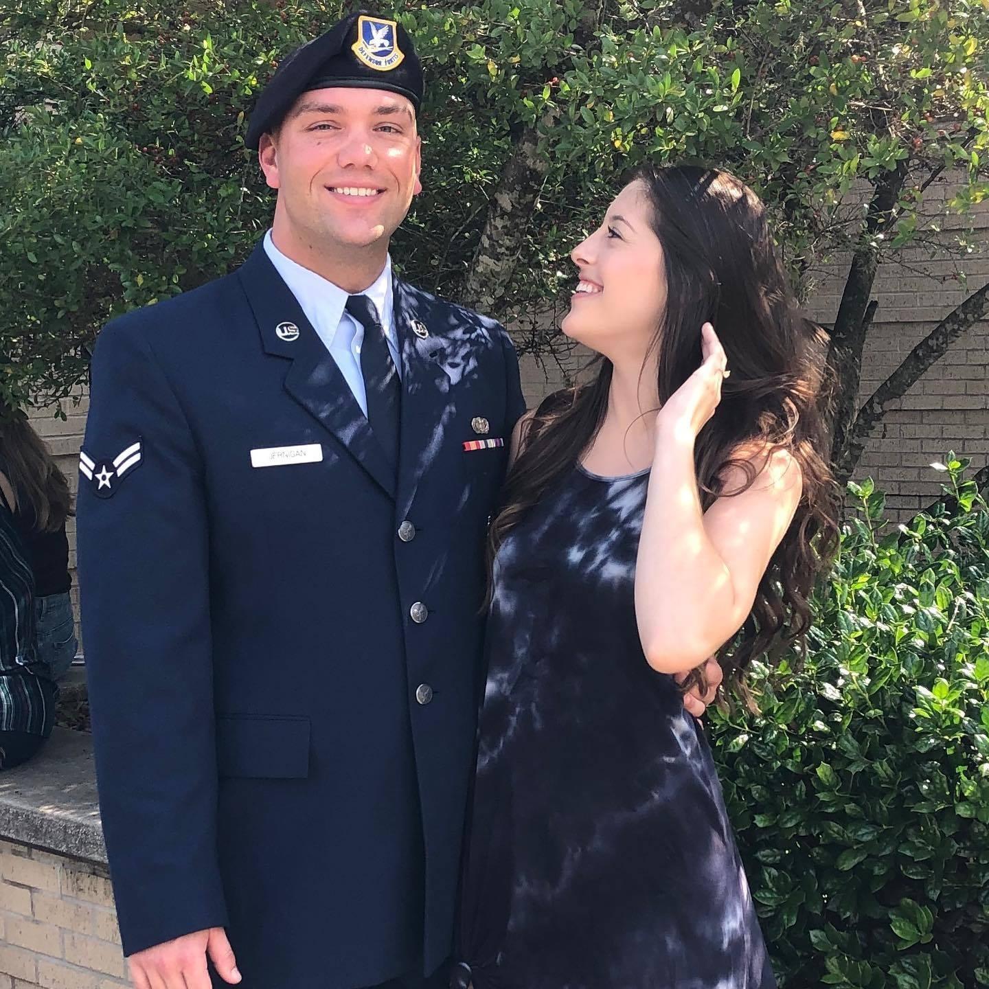 A few months later and Jeff graduated from Tech School for Security Forces.