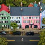 Walk Rainbow Row in Charleston