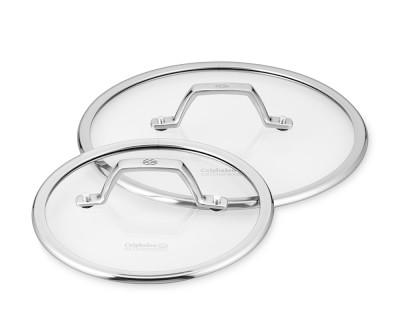 Calphalon Elite Nonstick Glass Lid Set, 8" & 10"