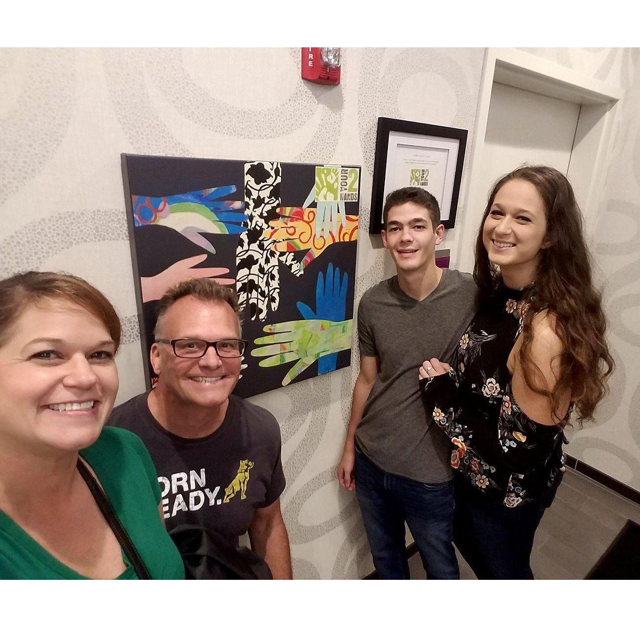 A fun trip with Mike's mom, Ginnie, and Step-Dad, Stu, to celebrate Mike's 21st birthday in Greenville, SC