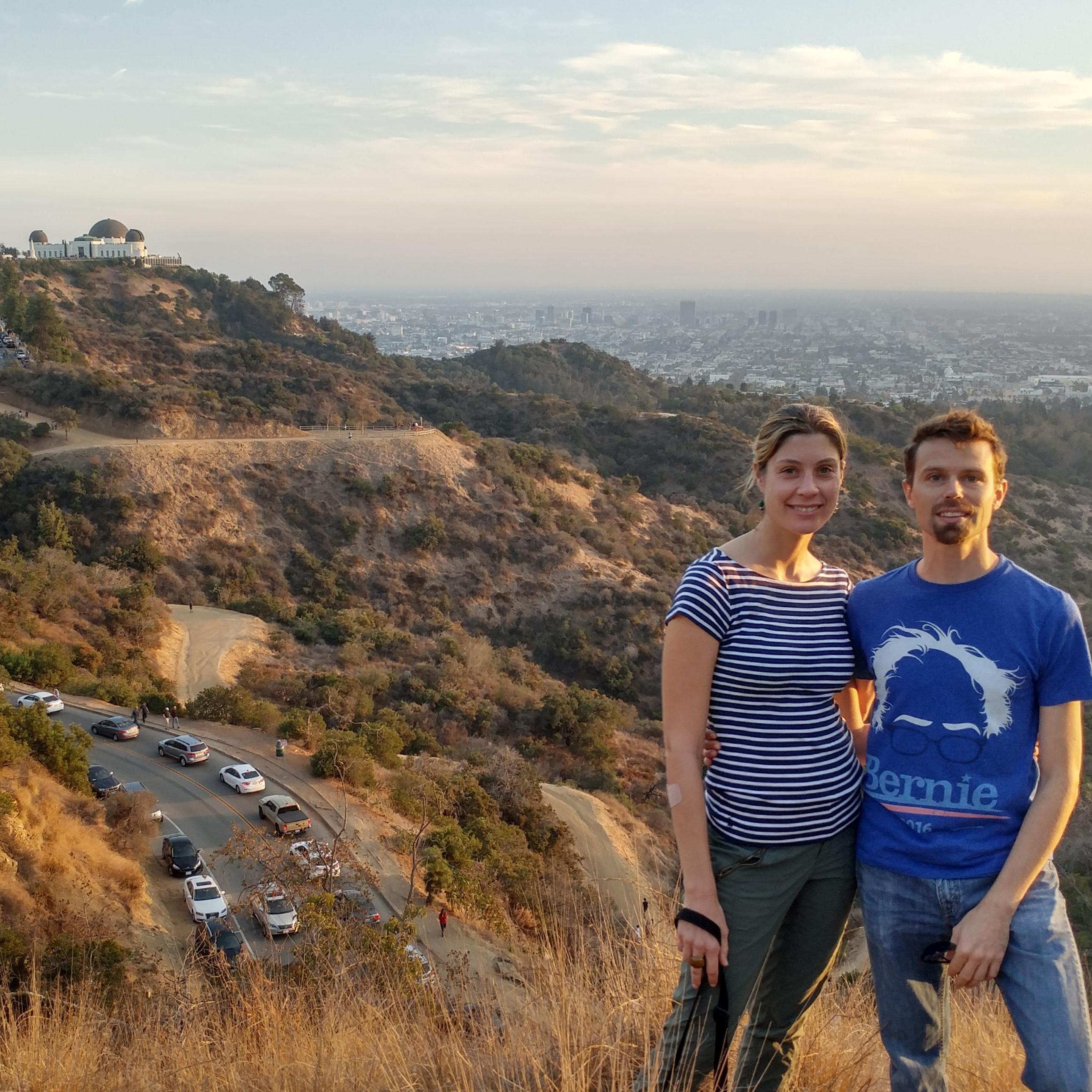 Classic vista of Griffith Observatory and LaLa land.