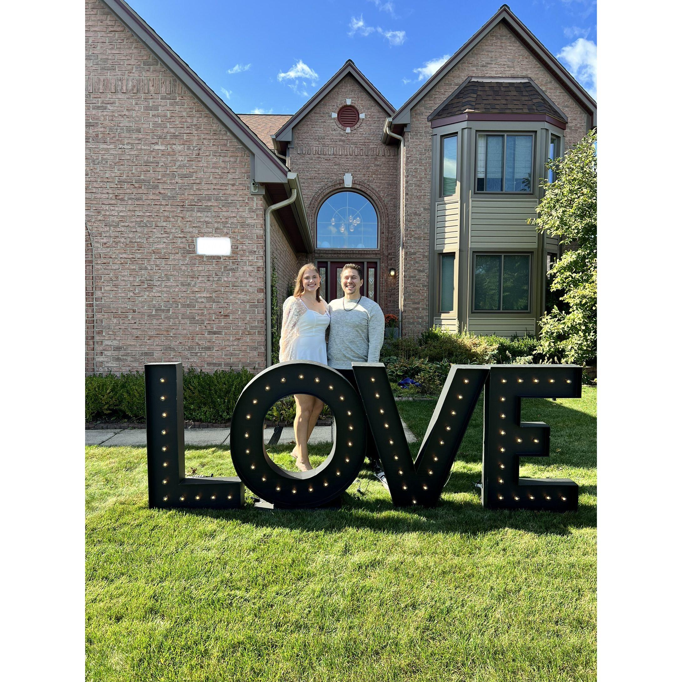 Love at first swipe.