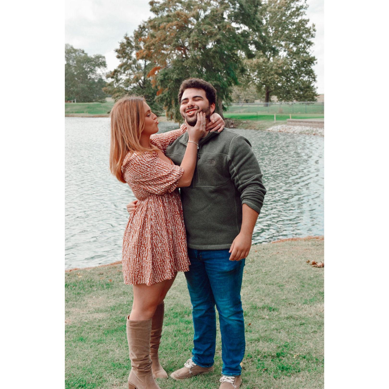 Family pictures even though we had only been together a couple months.. When you know you know.
