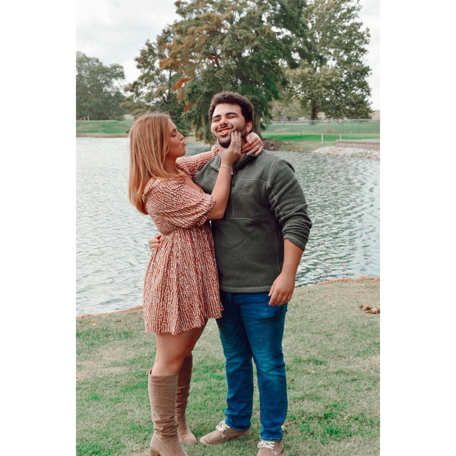 Family pictures even though we had only been together a couple months.. When you know you know.