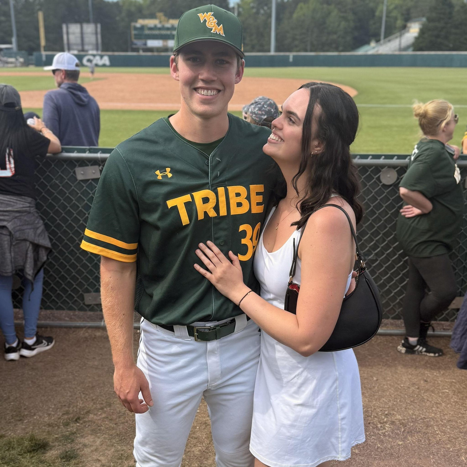 Lots of Faith traveling to W&M. Go Tribe!!!