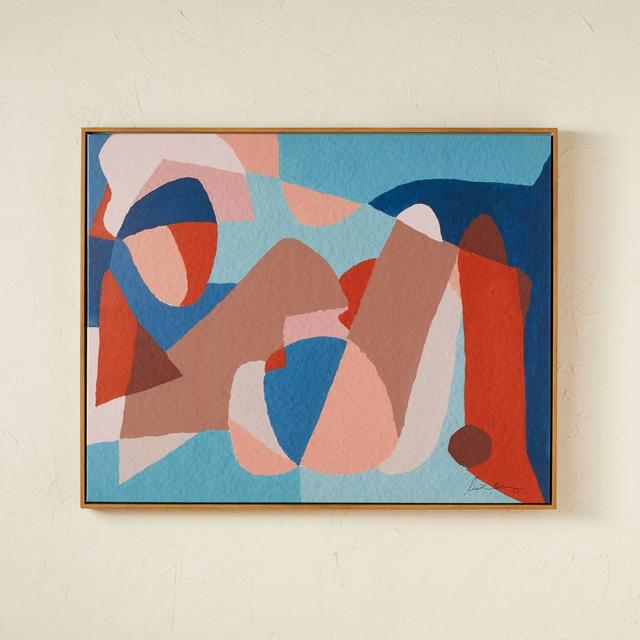 30" x 24" Shapes Framed Wall Art - Opalhouse™ designed with Jungalow™