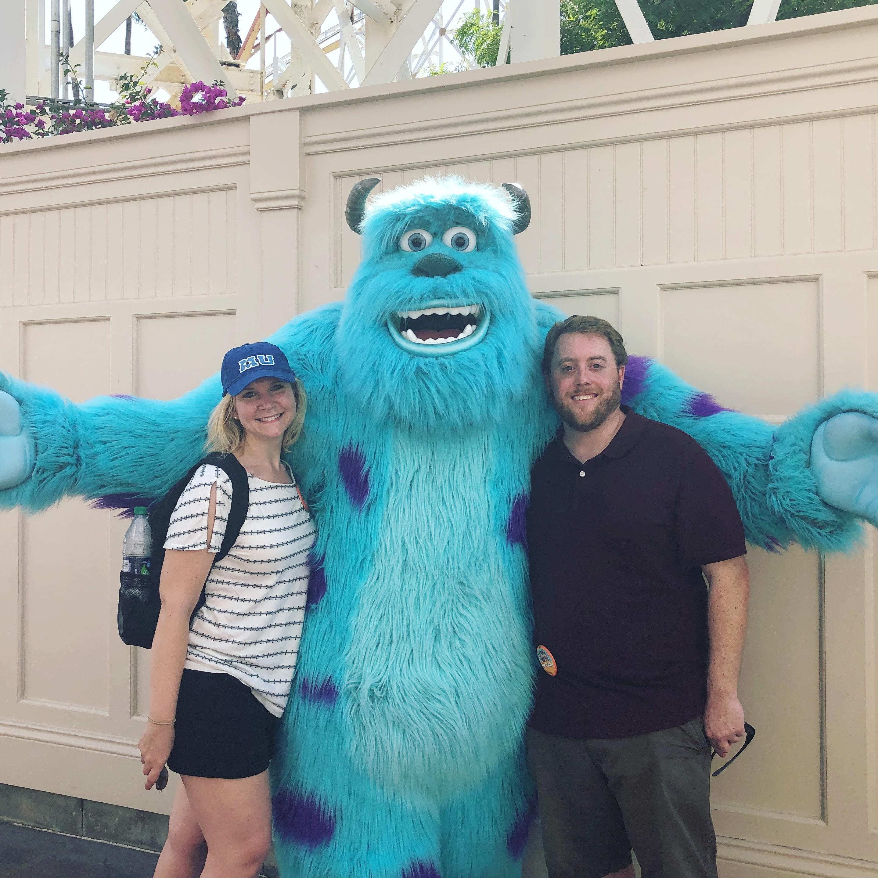 While in California we hit up Disney. Shortly after this, Chelsea was confronted by Storm Troopers. John did not attempt to help.