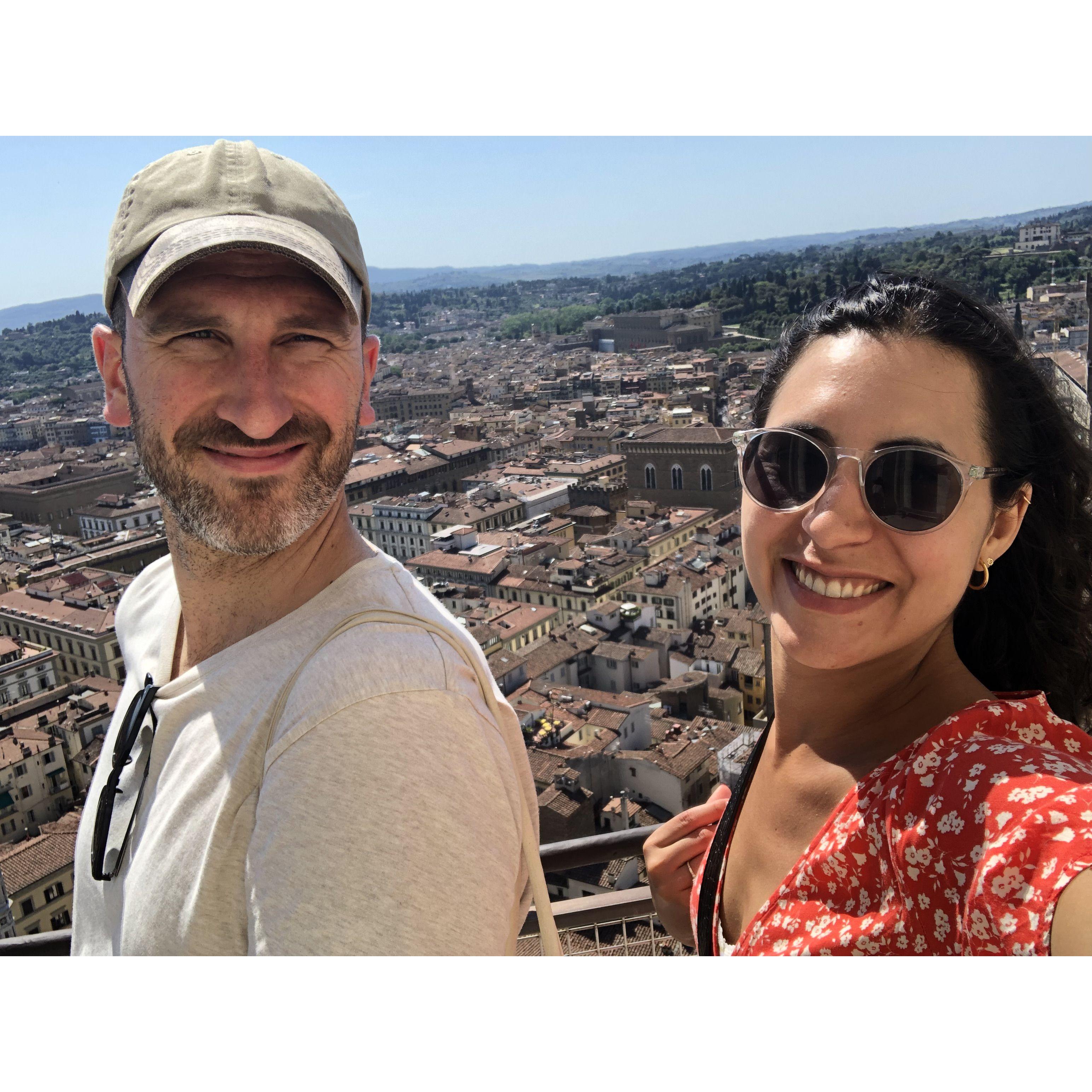 On top of the world in Florence