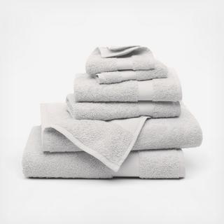 Plush 6-Piece Organic Bath Towel Set