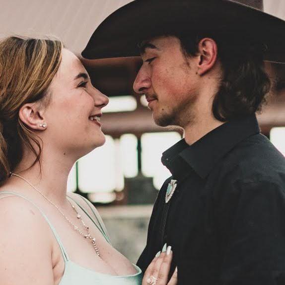 Our first picture together ever -- Senior prom