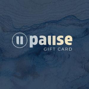 PAUSE gift card