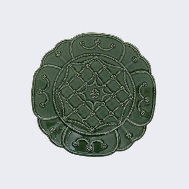 Jardins Du Monde Green Party Plate (Set of 4)