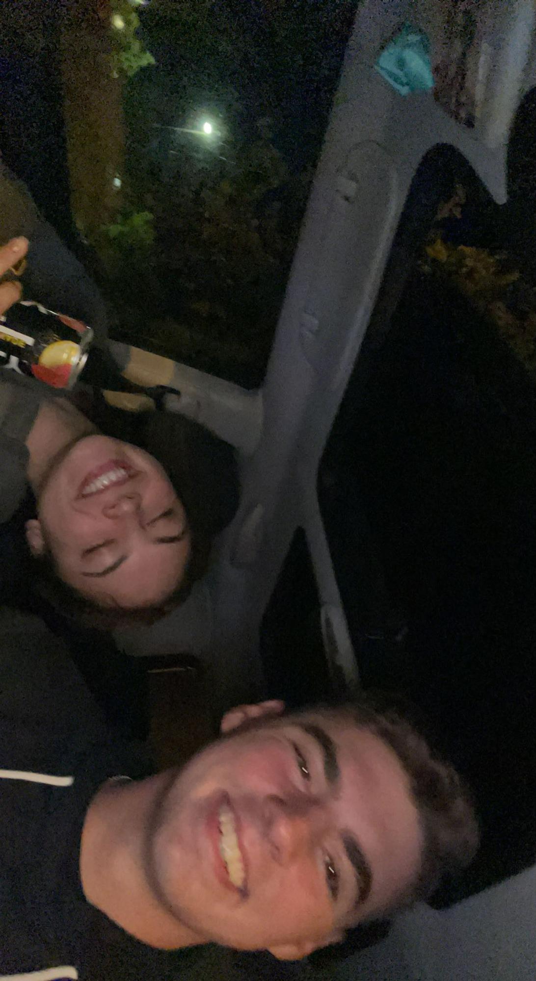 Just hangin out loving every minute together