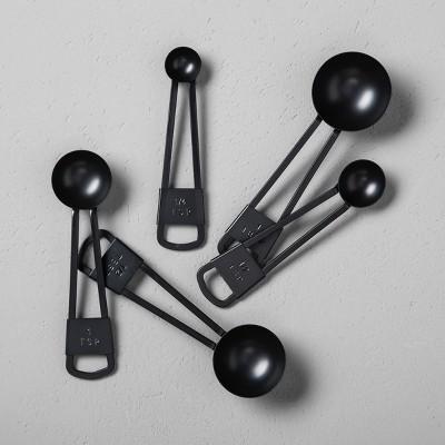 Product description page - Measuring Spoons 5pc - Black - Hearth & Hand™ with Magnolia