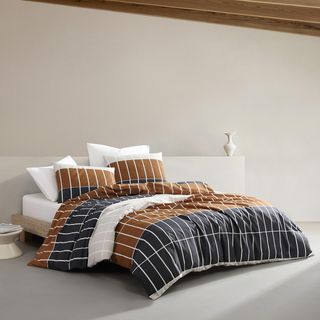 Tiiliskivi Raita Organic Cotton 3-Piece Duvet Cover Set