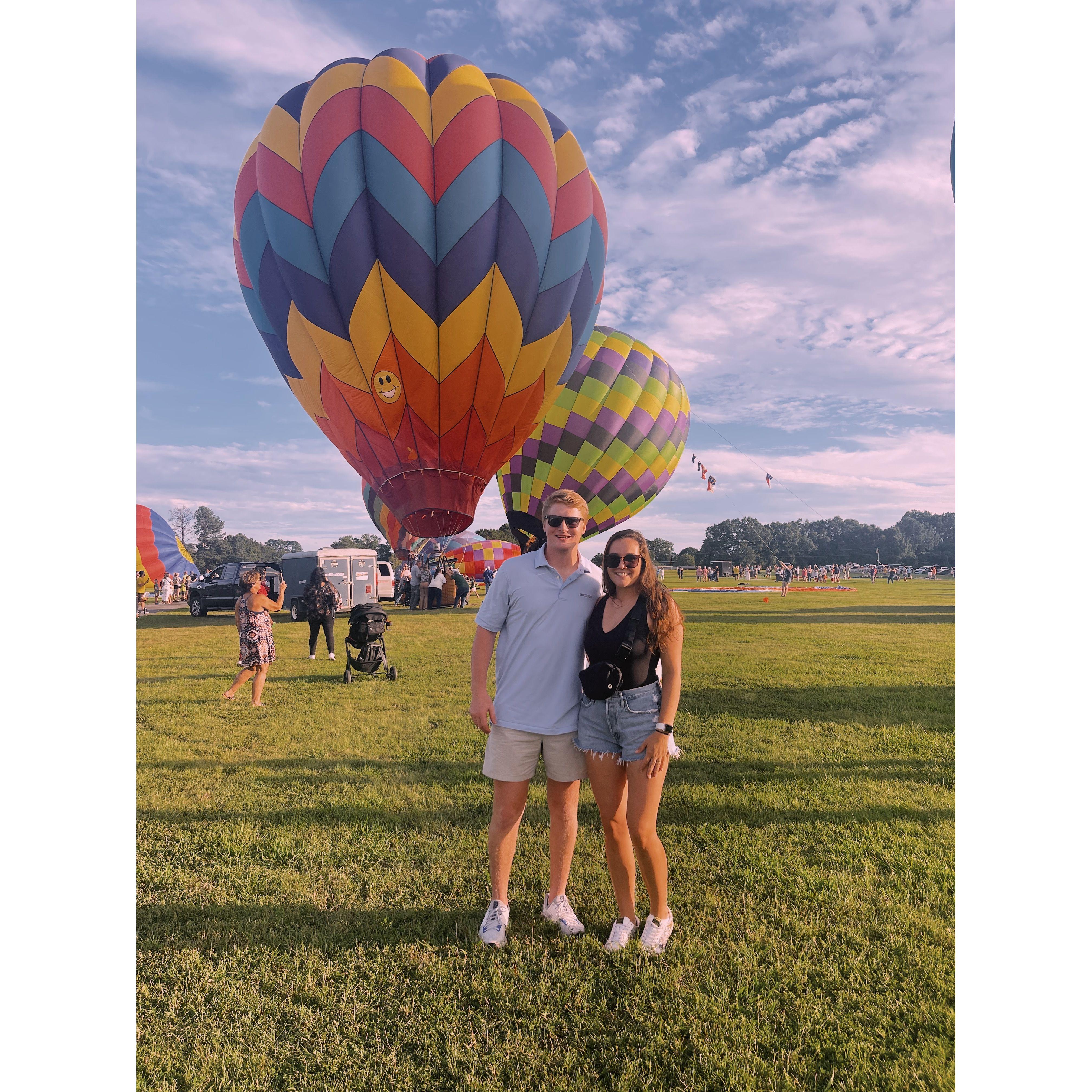Hot Air Balloon Show Greenville SC 2023