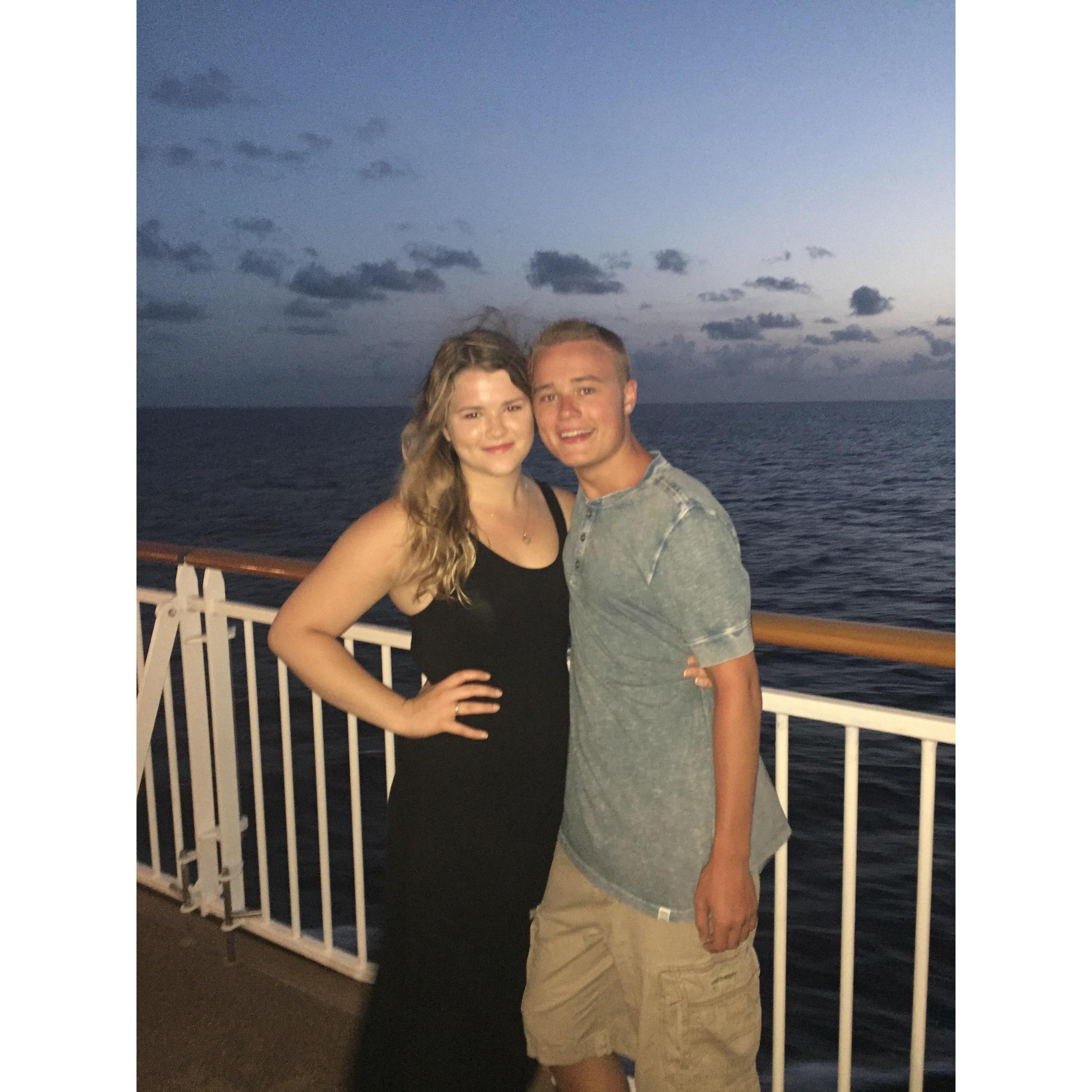 Our first cruise