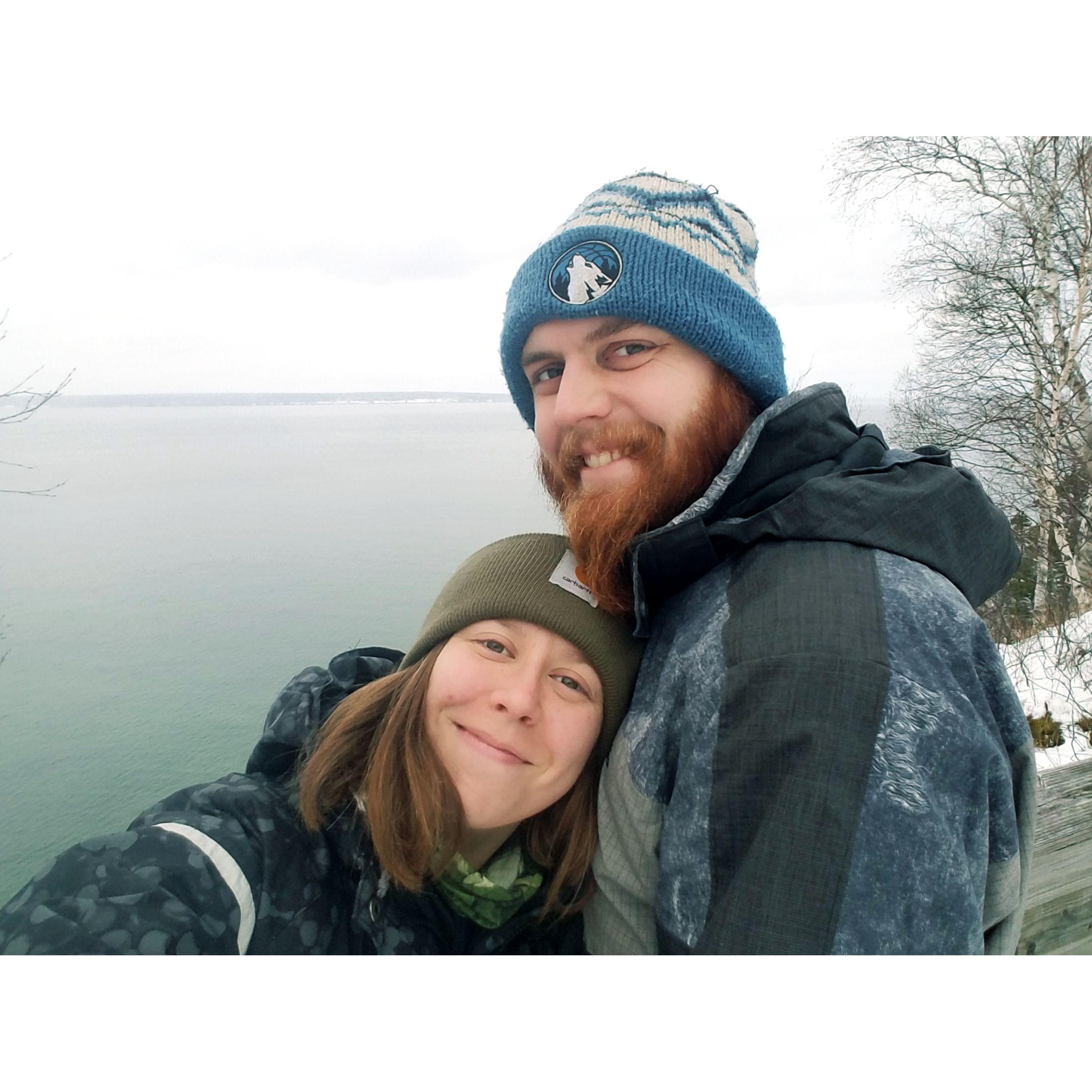 Pictured Rocks, Michigan, November 2018