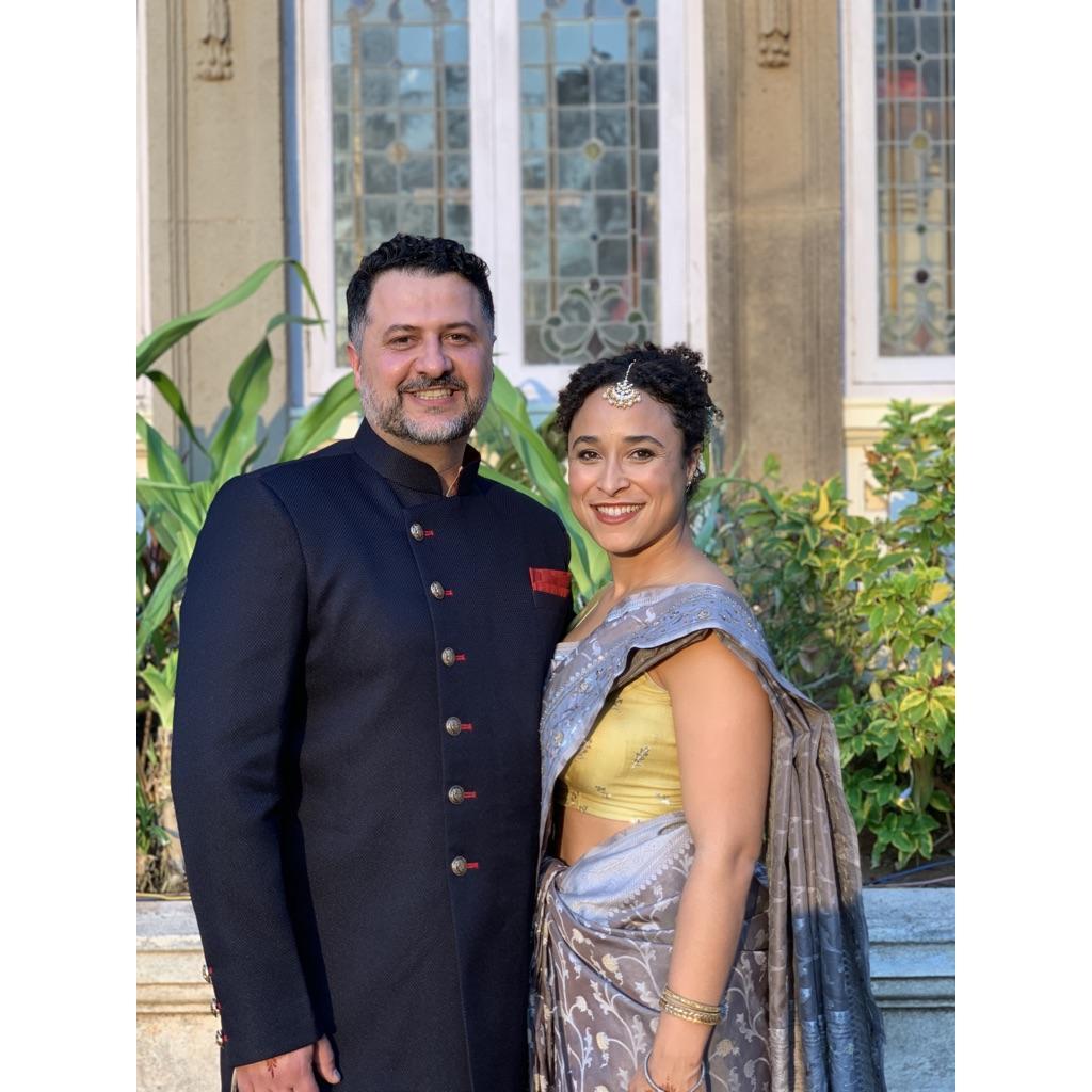 Indian wedding attire at Uzra and Mitch's wedding!