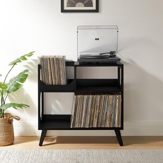 Asheville Medium Record Storage Console
