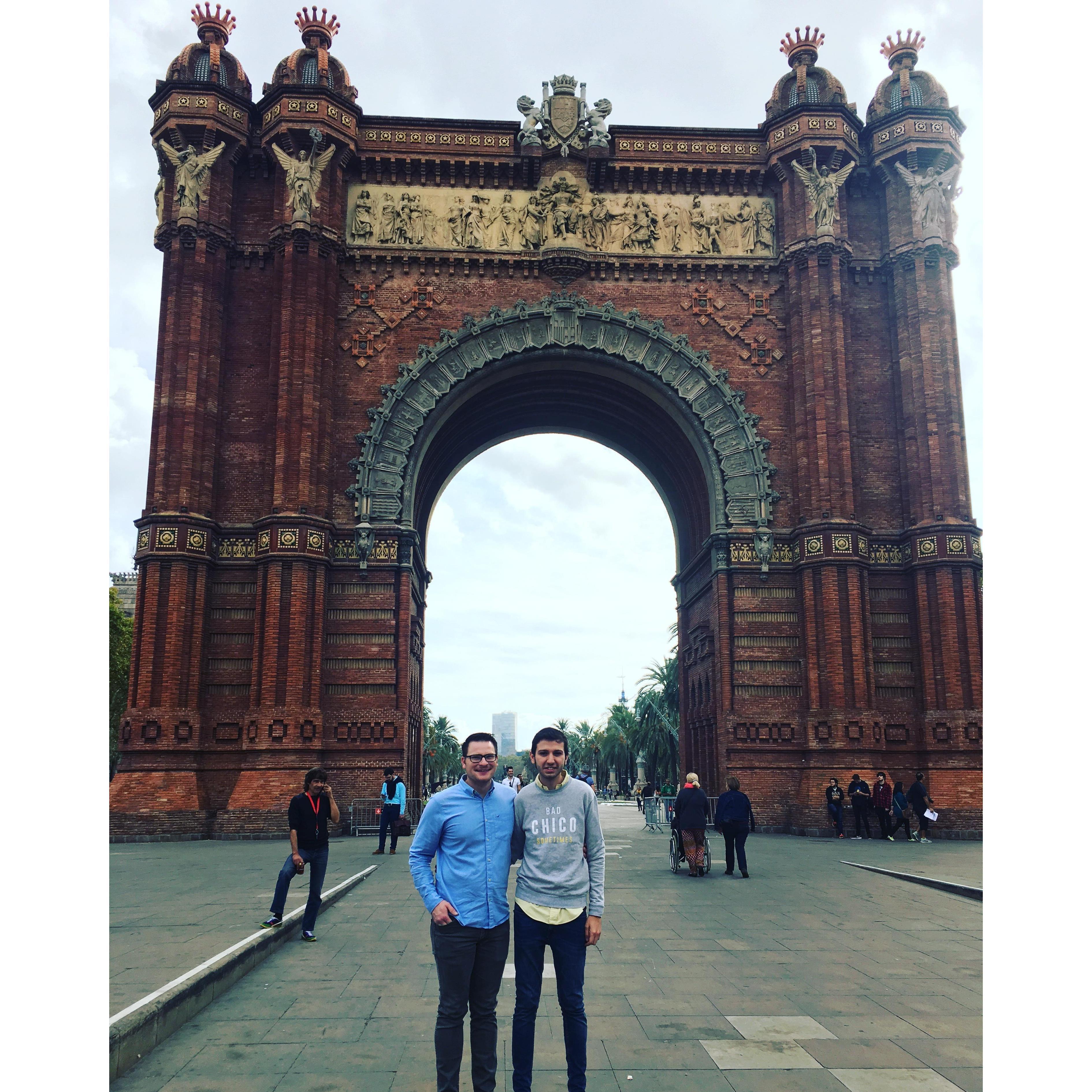 Arco de Triunfo de Barcelona - November 2017
