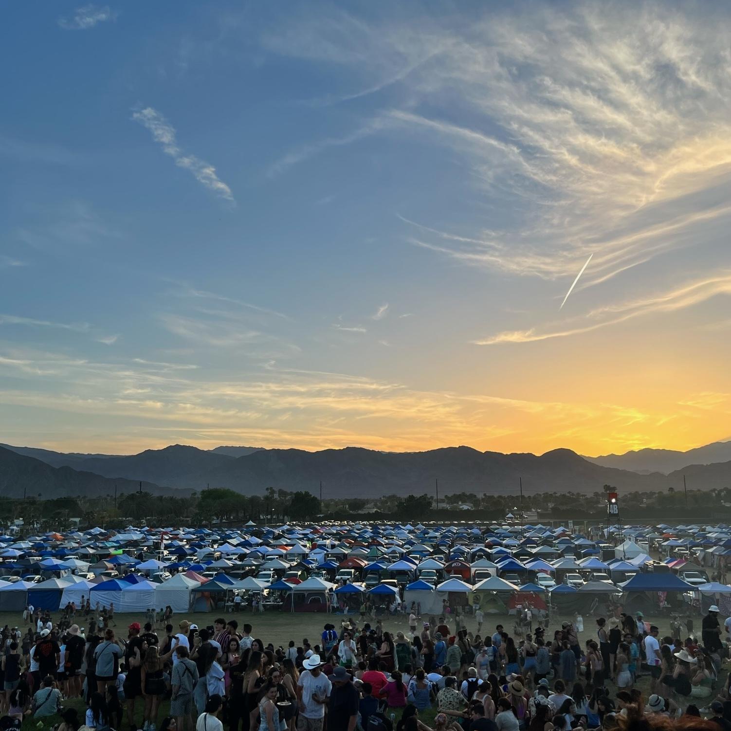 Coachella camping