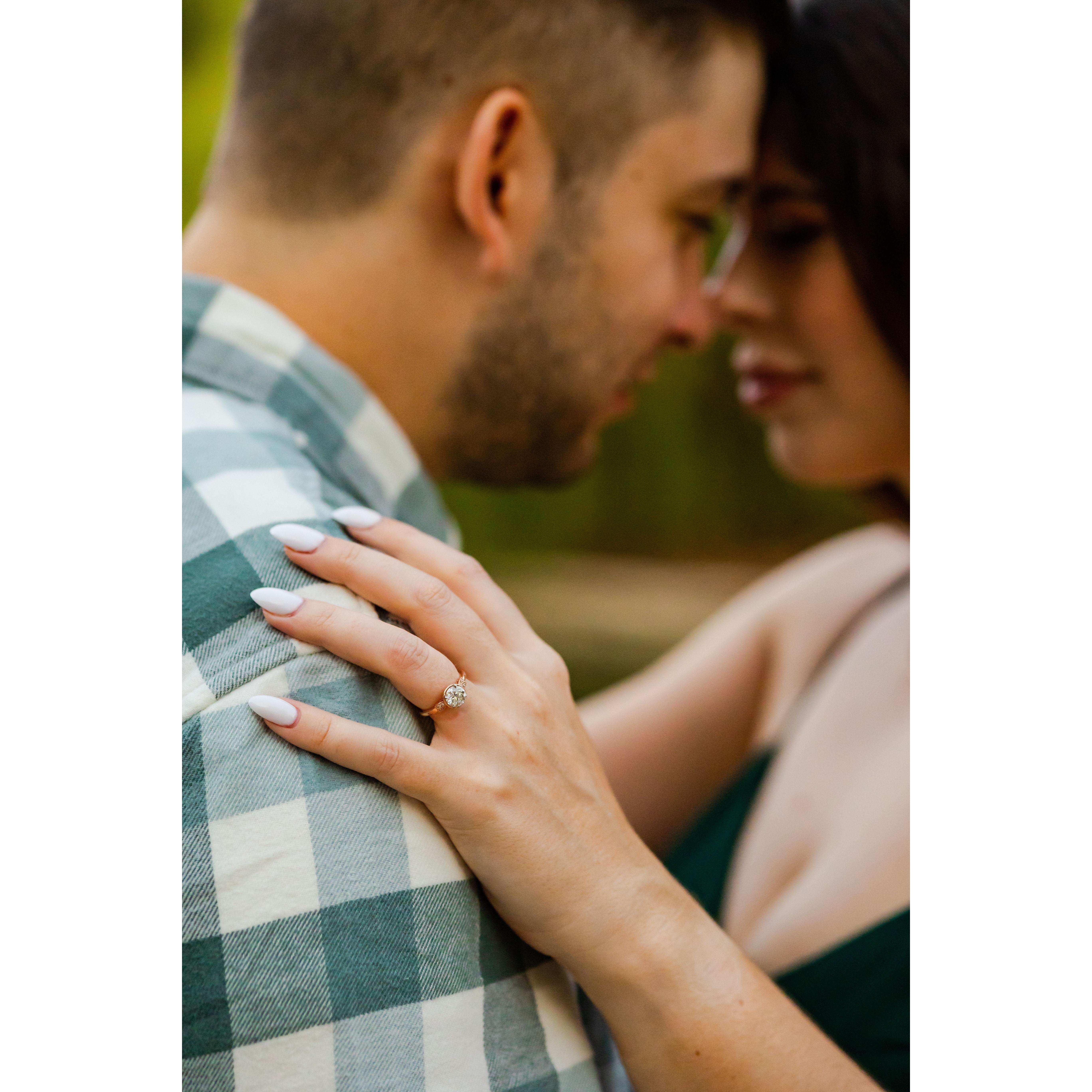 Engagement Photos at Loose Park.