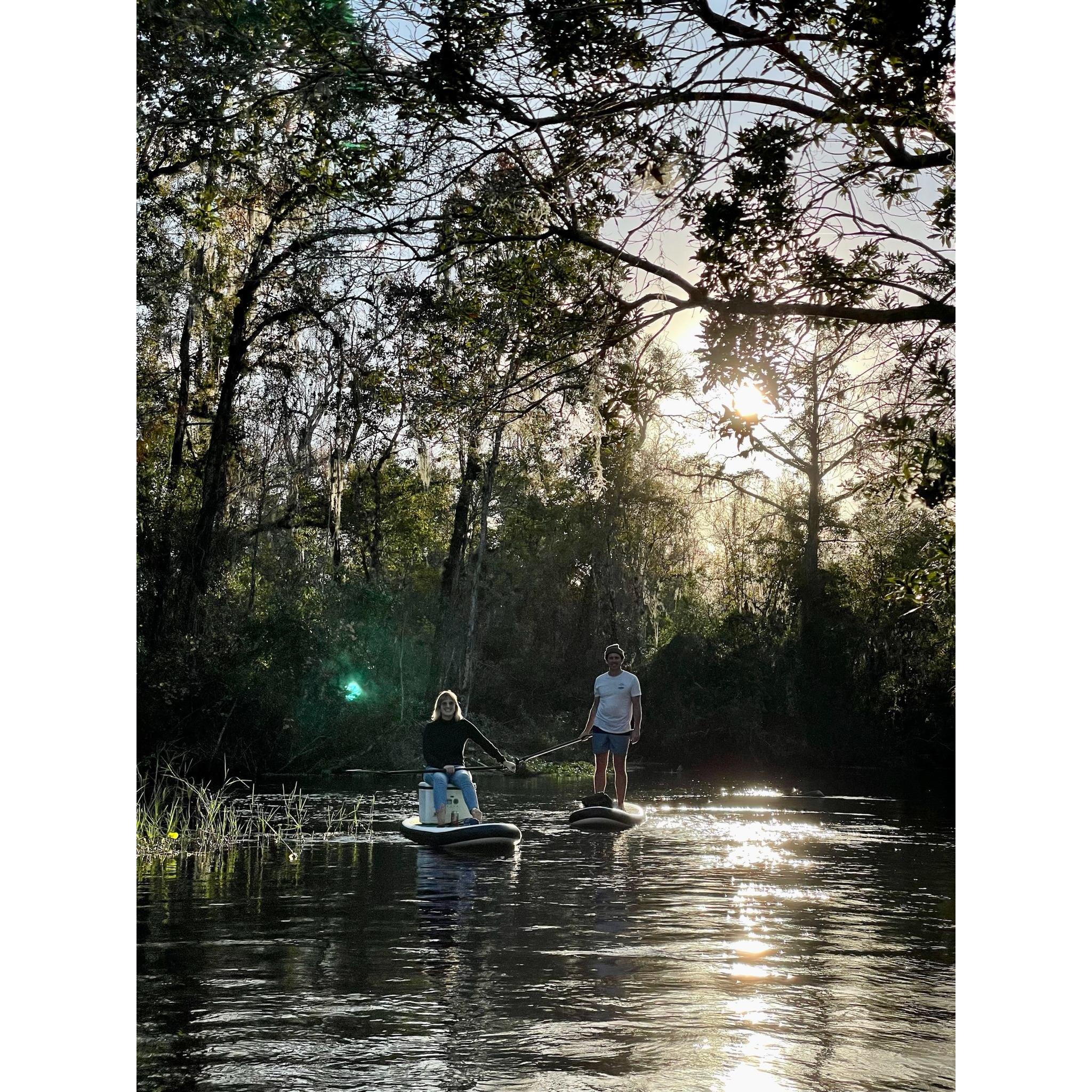 In 2021, Carl was accepted into Genevieve's "Thanksgiving Family" and was humbled by her lifelong community of friends and the Florida beauty they return to, and continue to find.