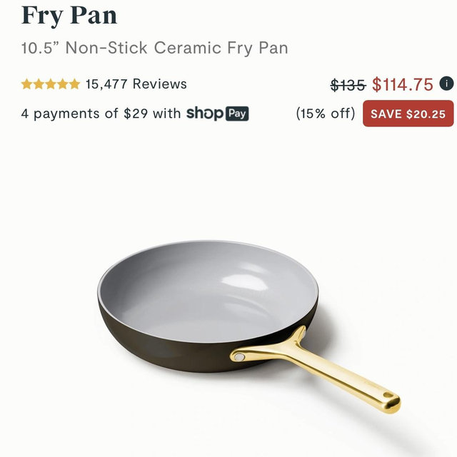 Fry Pan- Black