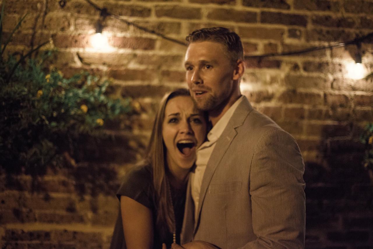 Our engagement at Jonah's in Thomasville, GA