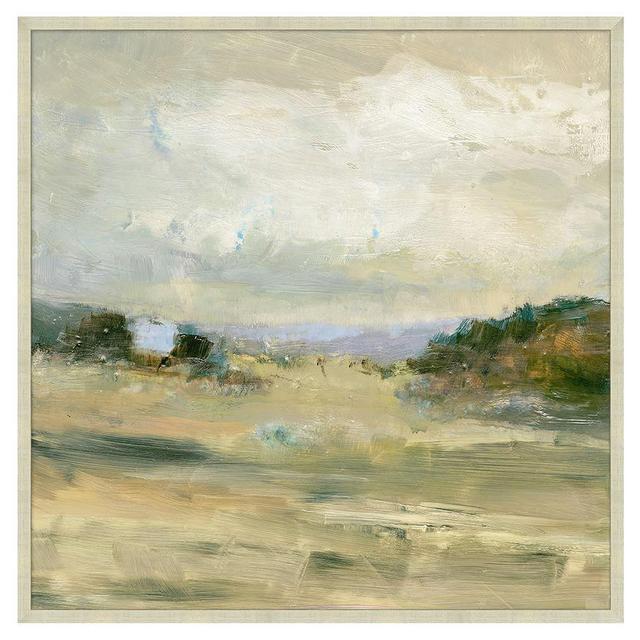 View of the Valley Framed Canvas, 44 x 44"